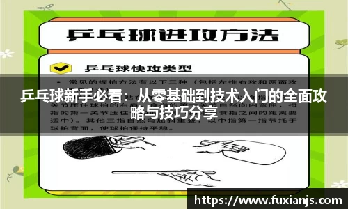 乒乓球新手必看：从零基础到技术入门的全面攻略与技巧分享